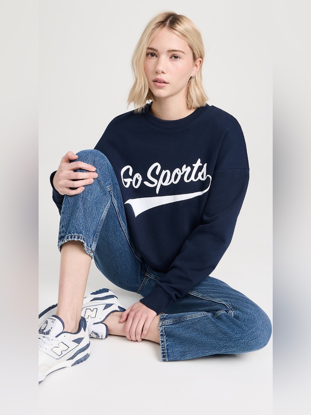 Favorite Daughter Go Sports Sweatshirt Size L